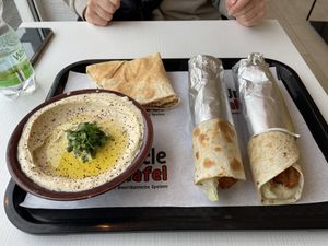   at Uncle Falafel in Salzburg