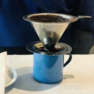 Fresh coffee at São Saruê in Sao Paulo