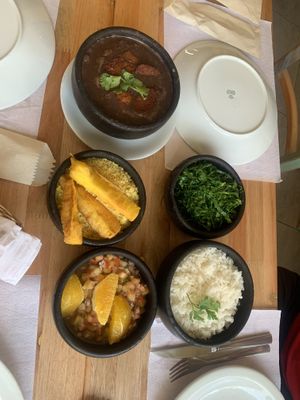 Feijoada vegana  at São Saruê in Sao Paulo