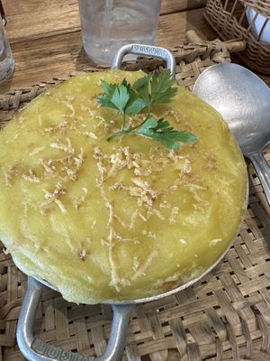 Escondidinho de macaxeira e carne de jaca   at São Saruê in Sao Paulo