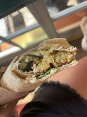   at Not Just Falafel in Athens