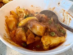Aloo Gobi (Potato Cauliflower) curry   at Tabla Indian Restaurant in Orlando