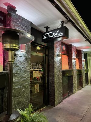   at Tabla Indian Restaurant in Orlando