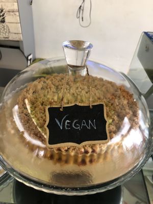 Vegan cake   at Charme Cafè in Olbia