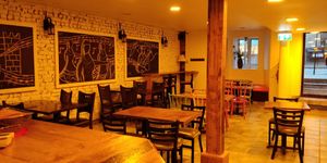 Inside at Mama Khan in Montreal