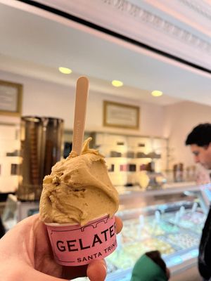 Pistachio Sorbet  at Gelateria Santa Trinita in Florence