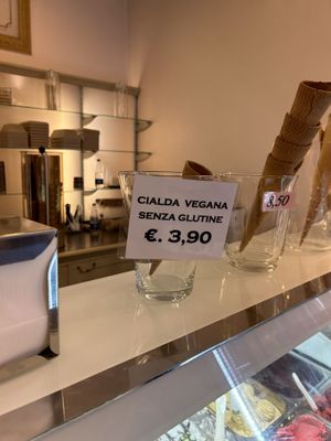   at Gelateria Santa Trinita in Florence