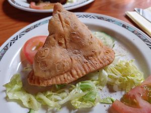 Samosa at Little India in Freudenstadt