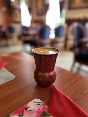 Mango-Lassi  at Little India in Freudenstadt