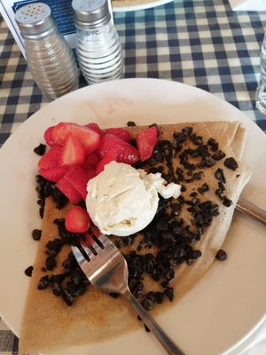 Make your own crepe at Pear Tree Creperie in Lichfield