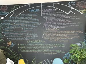 Menu at Dondué in Sao Miguel