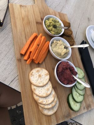 Vegan board  at Dondué in Sao Miguel