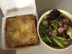 Veggie croque monsieur at Momento in Lyon