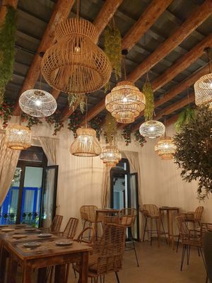 Upstairs at Bar Tomeu in Sitges