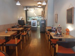 Interior at Les Ciboulettes in Geneva