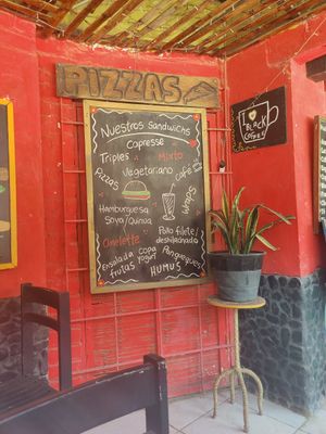 Menu at Bananas in Mancora