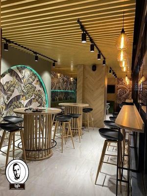 Interior  at Laffa Israel Street Food in Chisinau