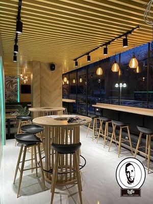 Interior  at Laffa Israel Street Food in Chisinau