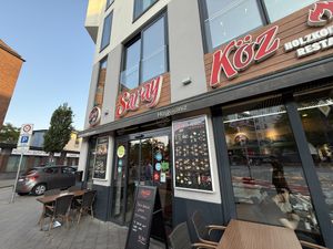 outside  at Saray Köz in Hamburg