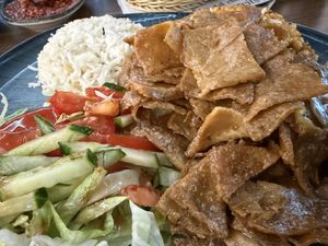 vegan meat  at Saray Köz in Hamburg