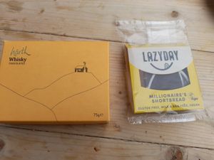 Selling some other products at FRÂN Las in Llanberis