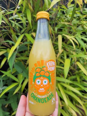 Orangeade at FRÂN Las in Llanberis