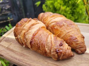 Plain Crossaints at FRÂN Las in Llanberis