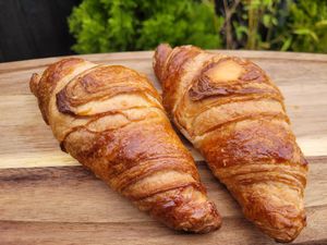 Plain Crossaints at FRÂN Las in Llanberis