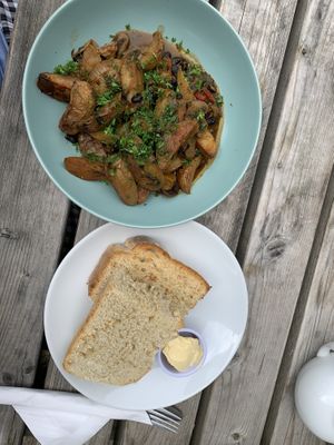   at Caffe Curva in Hawes