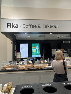 order counter   at IKEA - Harajuku in Tokyo