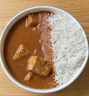 Tofu Tikka Masala at Indisk - Food Stall in Aarhus
