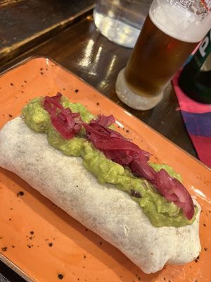 Cauliflower and Chickpea Burrito   at To Je Tako in Split