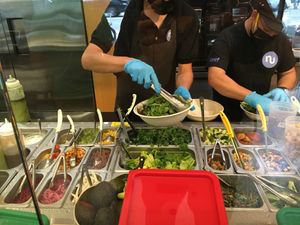 Saladas at NuLeaf - Hell's Kitchen in New York City