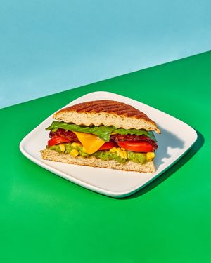 Southwestern Chicken Melt at NuLeaf - Hell's Kitchen in New York City