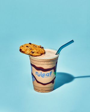 PB Cookie Dough Shake at NuLeaf - Hell's Kitchen in New York City