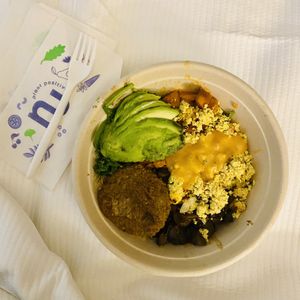 Scramble bowl  at NuLeaf - Hell's Kitchen in New York City