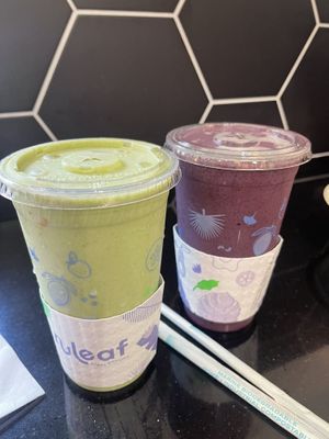 Smoothies  at NuLeaf - Hell's Kitchen in New York City