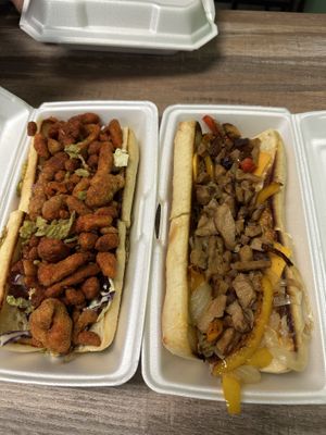 Philly and BBQ sandwiches- “meats" made in-house  at Poppies Cafe in Wichita