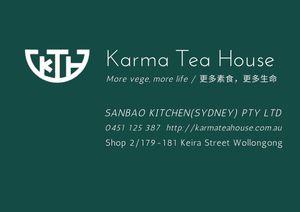   at Karma Tea House in Wollongong