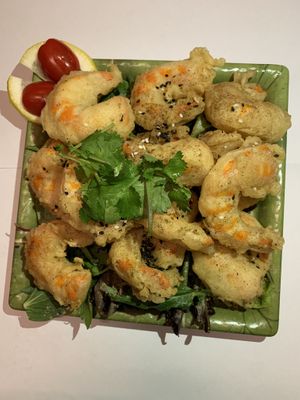 素的超級大蝦！👏👏👏  at Karma Tea House in Wollongong