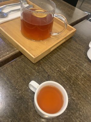 Lemon honey tea   at Karma Tea House in Wollongong