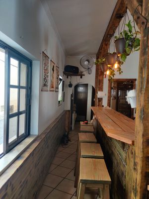  at Pom Pom Bagels in Lagos