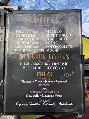Menu at What the Flip - Food Stand in Mount Lawley