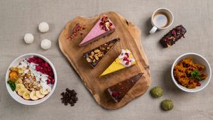 Cake at Tree Sisters in Prague