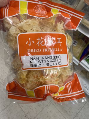 Dried Snow Mushroomm  at Phan Thiet in Carol Stream