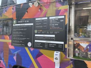 Food truck is adorable at Community Vegan in Austin