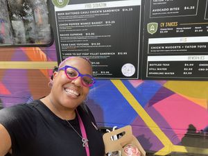 Happy to visit Community Vegan!  at Community Vegan in Austin