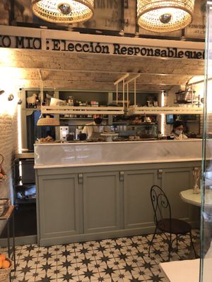 Interior at Biomio Brunch Ecológico in Sevilla