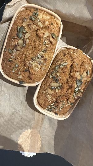 Plum cake  at Biomio Brunch Ecológico in Sevilla