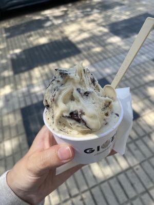 Vanilla with chocolate pieces   at Gioelia in Sevilla